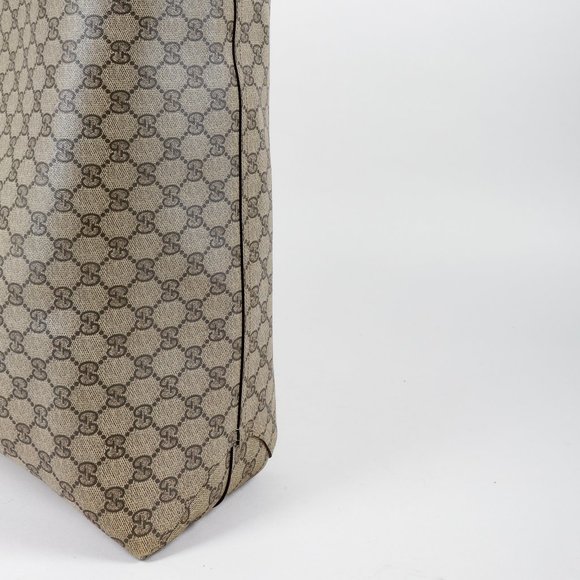 SOLD Gucci Beige GG Supreme Canvas Tote - Picture 5 of 10